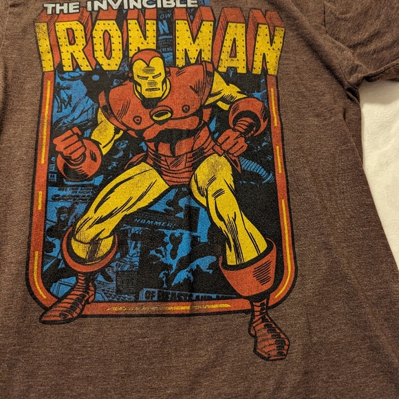 ✨3/$15✨ Comics Men's Iron Man Tshirt - Picture 4 of 9